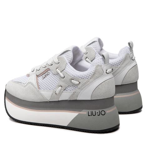 Sneakers Liu Jo Super Maxi Wonder BA2037 P0304 White 01111 Eschuhe De