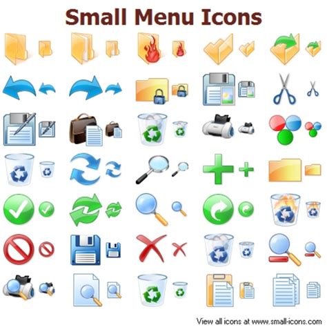 Small Menu Icons Free Images At Vector Clip Art Online