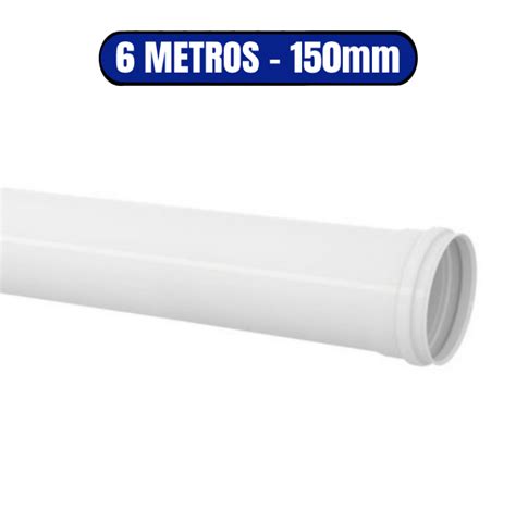 Tubo Esgoto 150mm De 6m Tigre 11031501