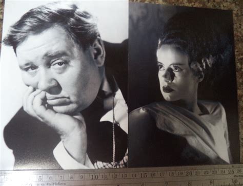 Elsa Lanchester 1902 1986 And Charles Laughton 1899 1962 Autographs