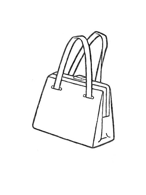 Tasche Ausmalbilder Kostenlose Malvorlagen