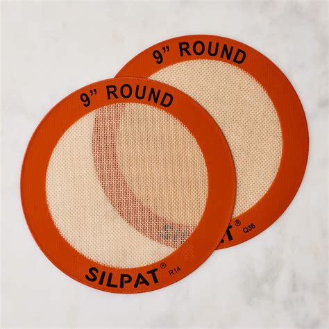 Silpat Round Baking Mats 8 Or 9 Inch Set Of 2 Nonstick Silicone On