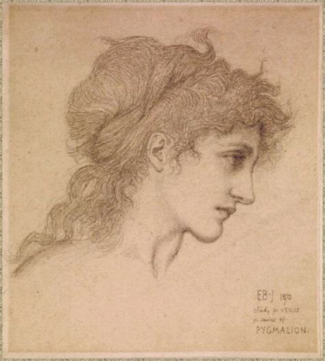 Sir Edward Burne Jones Pygmalion And The Image Study Of Maria