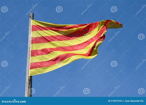 Catalonian Flag Stock Photo Image Of Colours Spain 21037410