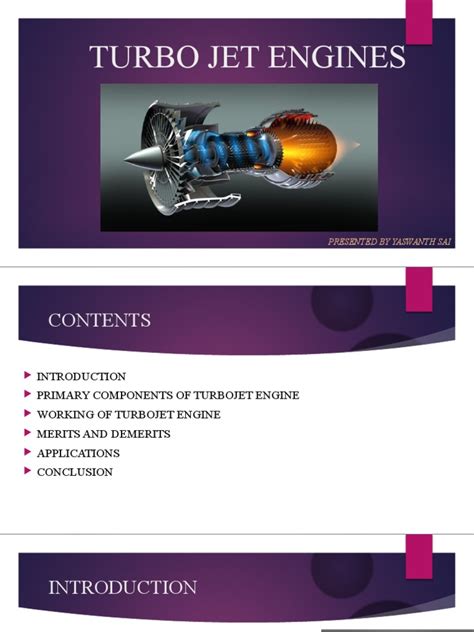 Turbojet Engine | PDF | Jet Engine | Internal Combustion Engine