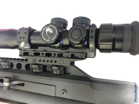 Up To 108 Moa One Piece Infinity Elevation Adjustable Scope Mount