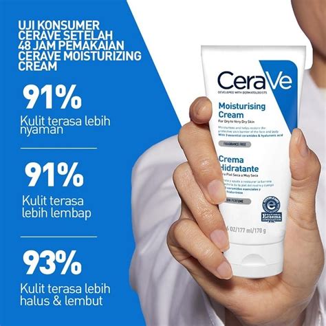 Jual Cerave Moisturizing Cream 177ml Moisturizing Dry Face Body