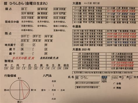 算命学占いの実例 占い師伽鳳（かほう）