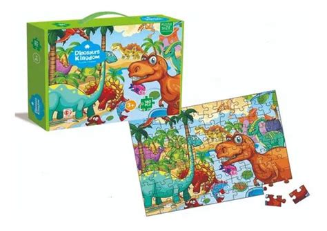 Rompecabeza Puzzle Cresko Infantil Dinosaurios Reino Mercadolibre