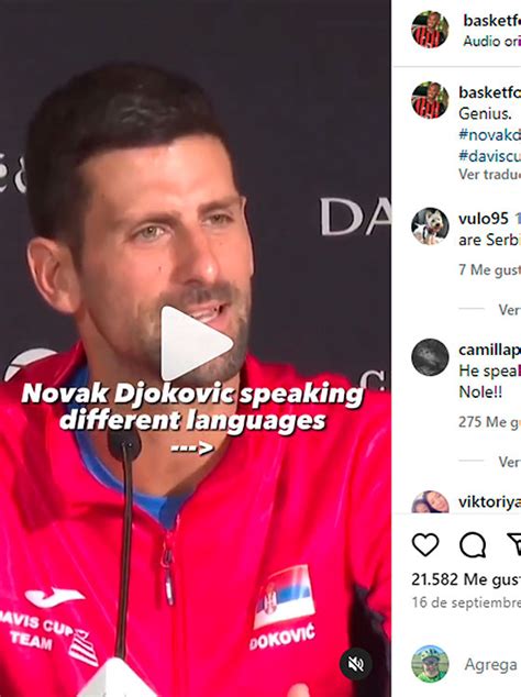 Video Revela Increíble Talento De Djokovic Número 1 Del Mundo Sorprende A Todos Tenis