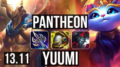 Pantheon Aphelios Vs Yuumi Ezreal Sup Games M