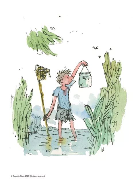 Quentin Blake Art Draws People To Martin Mere Wetland Centre