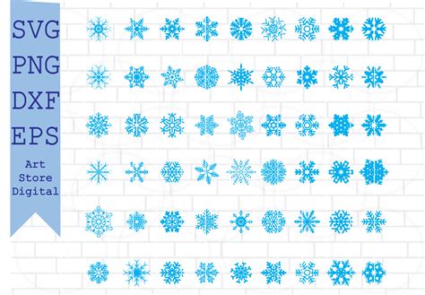 Snowflake Svg Flake Winter Svg Graphic By Artstoredigital · Creative Fabrica