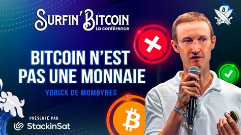 Bitcoin N’est Pas Une Monnaie