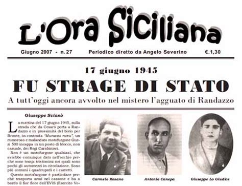 Randazzo Una Strage Di Stato Irrisolta L Ora Siciliana