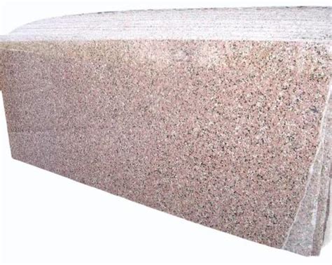 Color Brown 15mm Rosy Pink Granite Slab For Flooring At Rs 60sq Ft