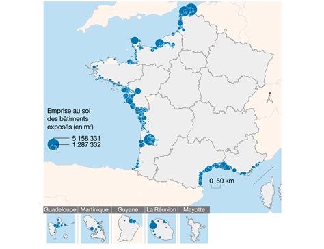 Exposition Aux Submersions Marines Chiffres Cl S Des Risques Naturels