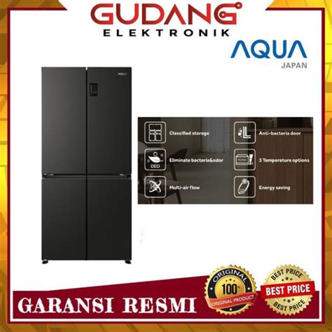 Jual Lemari Es Pintu Side By Side Aqua Aqr Im Am Kulkas Aqr Im Am