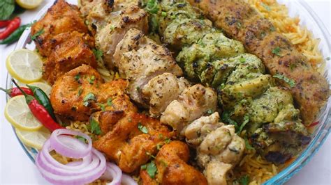 Perfect Dinner Recipe Bbq Platter Party Platter Chicken Tikka Malai