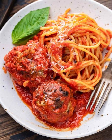 Spaghetti and Meatballs - Sip and Feast