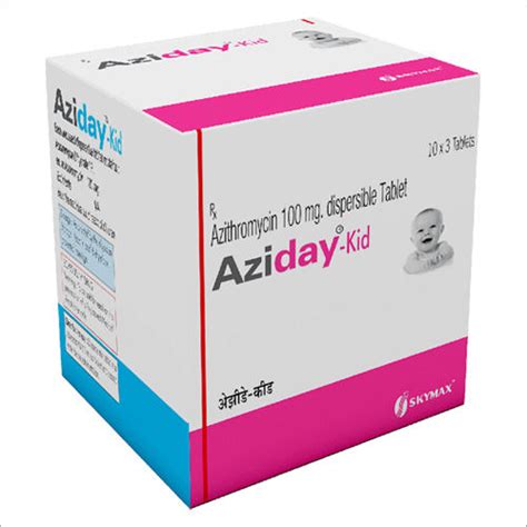 100 Mg Azithromycin Dispersible Tablet General Medicines At Best Price In Surat Skymax Life