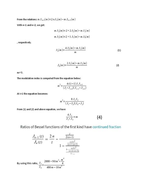 Bessel Function | PDF