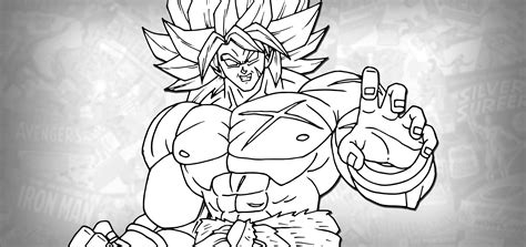 Broly Drawing Easy Here are some easy and cool things to draw if you are looking to help sharpen ...