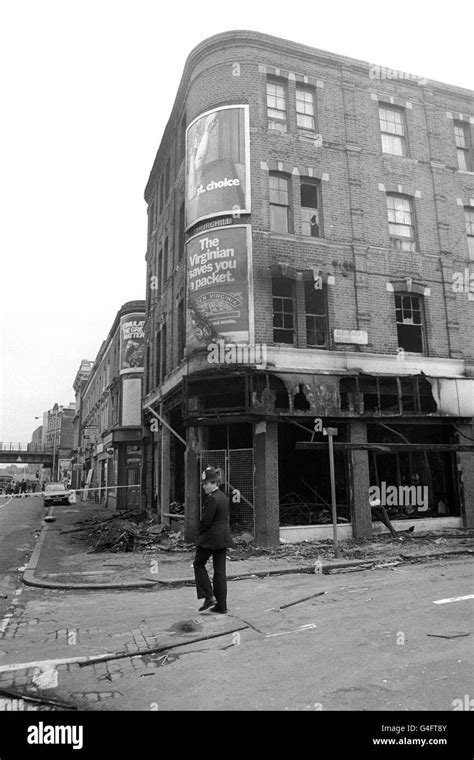 Rioting - Brixton Riots - London Stock Photo - Alamy