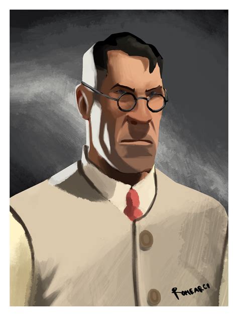 TF2 Medic Portrait by Romearci on DeviantArt