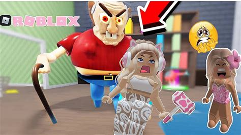 ESCAPE DO VOVÔ MALVADO E GIGANTE Escape Evil Grandpa roblox YouTube