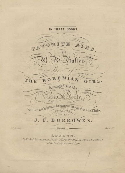 Michael BALFE (1808-1870) - Museum of Music History