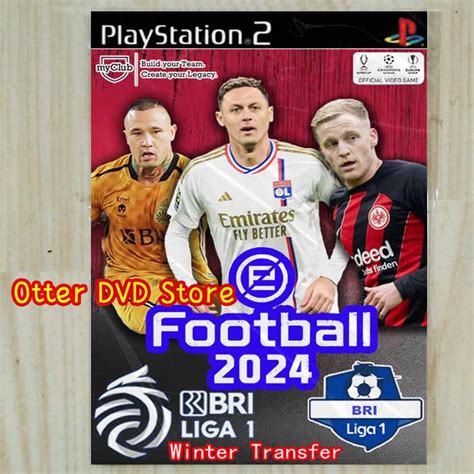 Jual Kaset Game Ps 2 Ps2 Pes 2024 Winter Transfer Final Liga 1 Bri