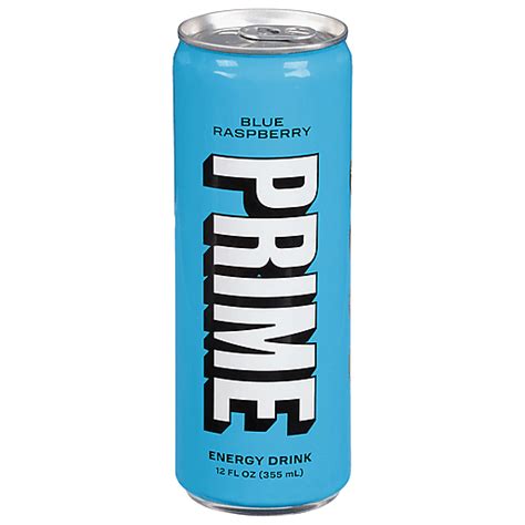 Prime Energy Drink Blue Raspberry 12 Fl Oz Shop Carlie Cs