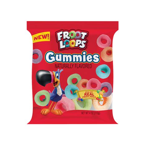 Froot Loops Gummies 113g Tasko Sweets