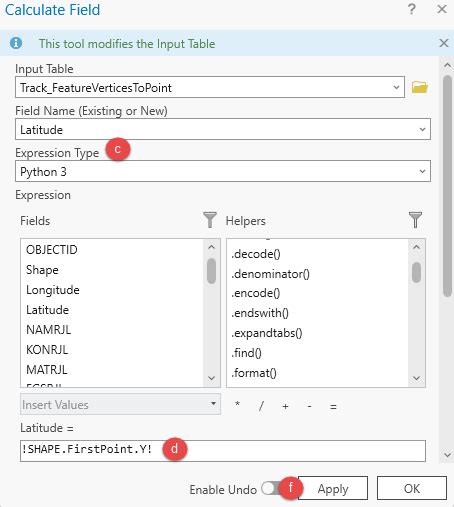 How To Determine The Xy Coordinates Of Line Vertices In Arcgis Pro