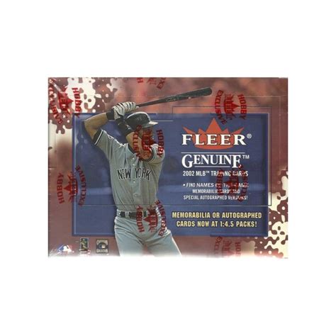 Fleer Genuine Baseball Hobby Box Steel City Collectibles