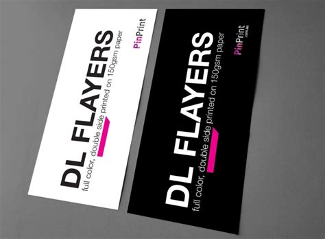 Dl Flyer Full Color Double Side Printed Flyers And Leaflets