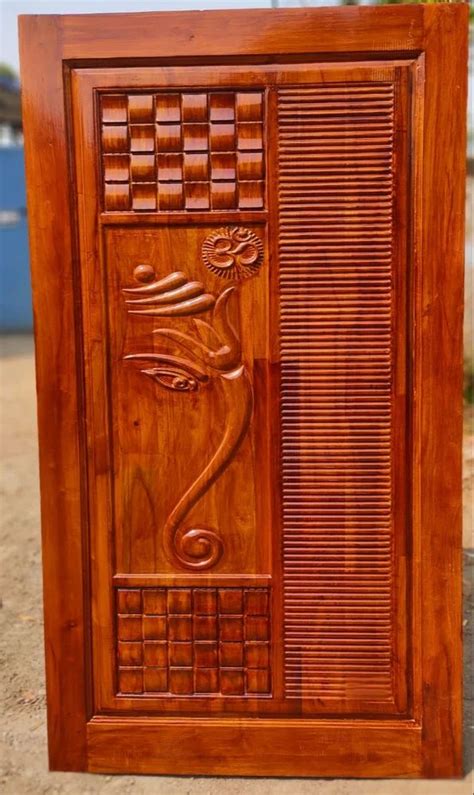 Exterior Mm Teak Wood Carving Door For Home Height Inch At Rs