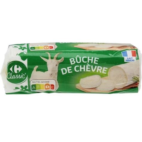 Bûche de chèvre CARREFOUR CLASSIC la bûche de 250g à Prix Carrefour