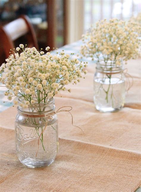 How Much Baby S Breath For Mason Jar Conversionvanrentalatlanta