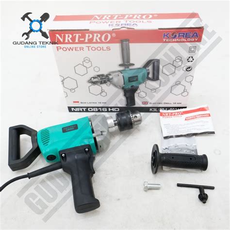 Jual Mesin Bor Beton 16mm Nrt Pro 0816hd Impact Drill Nrt Pro 16 Mm