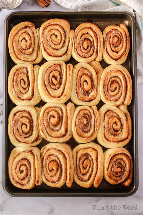 Homemade Cinnamon Rolls Num S The Word