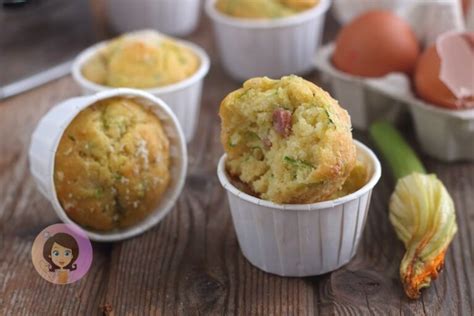 Muffin Alle Zucchine E Prosciutto Salati Status Mamma