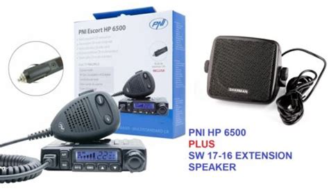 Pni Escort Hp 6500 V3 Multi Standard Am Fm Cb Radio Uk 27 81 European