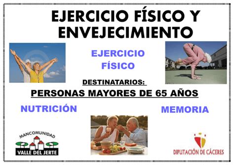 EJERCICIO F SICO Y Í ENVEJECIMIENTO