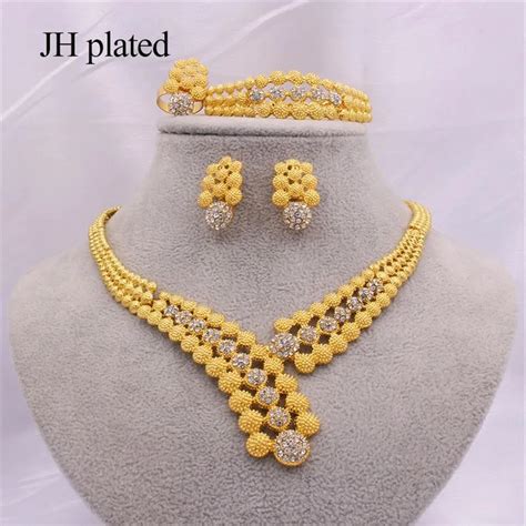 Ethiopia K Gold Jewelry Sets For Women Jewellery African Wedding