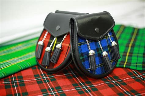 Quest Ce Quun Tartan Sporran Scottish Kilt