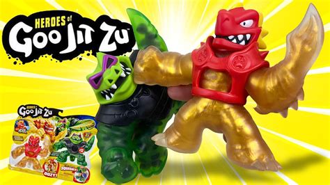 Goo Jit Zu Blazagon vs Rockjaw - BANDAI México