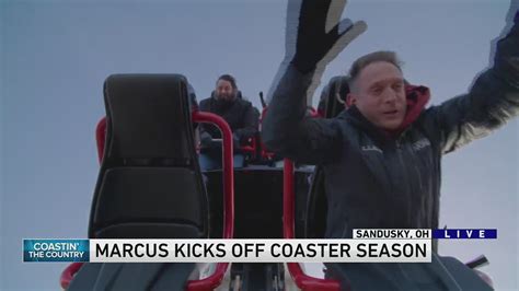 Watch Marcus Leshock Ride Top Thrill At Cedar Point In Coastin The