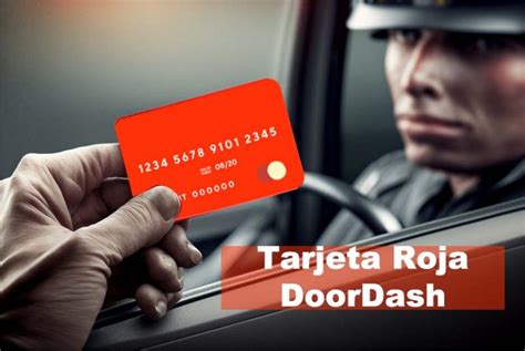 Tarjeta Roja Doordash Para Qu Sirve C Mo Solicitar Etc